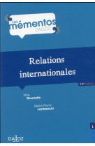 Relations internationales. 12e ed.