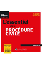 L-essentiel de la procedure civile - enrichi du rapport du comite des etats generaux de la justice,