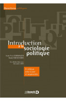 Introduction a la sociologie politique