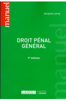 Droit penal general