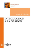 Introduction a la gestion. 3e ed.