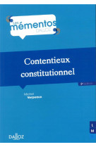 Contentieux constitutionnel. 2e ed.
