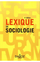 Lexique de sociologie. 6e ed.
