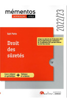 Droit des suretes - cours integral et synthetique - tableaux et schemas integre les decrets du 29 de