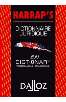 Dictionnaire juridique francais-anglais / law dictionary english-french - coedition harrap-s/dalloz