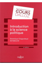 Introduction a la science politique. 8e ed.