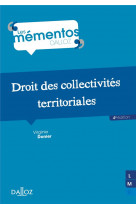 Droit des collectivites territoriales. 4e ed.