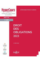 Droit des obligations 2023 15ed