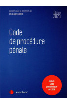 Code de procedure penale 2023