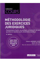 Methodologie des exercices juridiques - droit prive, droit public, histoire du droit