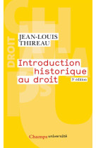 Introduction historique au droit