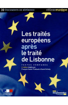 Les traités européens après le traité de lisbonne