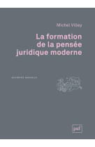 La formation de la pensée juridique moderne