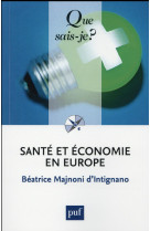 Santé et économie en europe