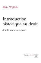 Introduction historique au droit