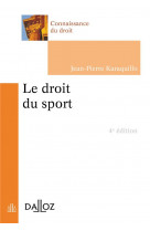 Le droit du sport. 4e ed.