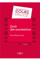 Droit des successions. 4e ed.