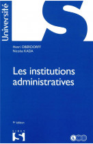Les institutions administratives 9ed
