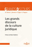 Les grands discours de la culture juridique. 2e ed.