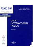 Droit international public. 12e ed.