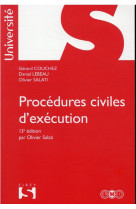 Procedures civiles d-execution. 13e ed.