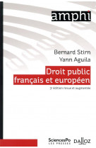 Droit public francais et europeen. 3e ed.