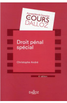 Droit penal special. 6e ed.