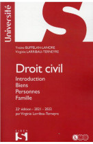 Droit civil. introduction biens personnes famille. 22e ed.