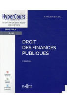 Droit des finances publiques. 3e ed.