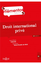 Droit international prive. 20e ed.