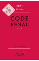 Code penal 2023 120ed - annote