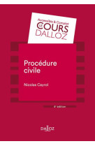 Procedure civile. 4e ed.