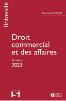 Droit commercial et des affaires 2023. 29e ed.