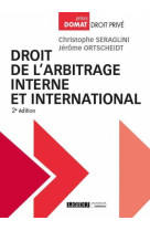 Droit de l-arbitrage interne et international