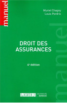 Droit des assurances - 4eme edition