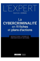 La cybercriminalite en 11 fiches et plans d-actions - infractions, exemples, prevention et actions