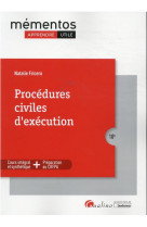 Procedures civiles d-execution - cours integral et synthetique