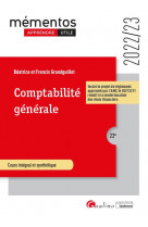 Comptabilite generale - principes de la modelisation comptable - analyse comptable des operations co