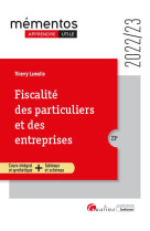 Fiscalite des particuliers et des entreprises - une presentation simple et la plus complete possible