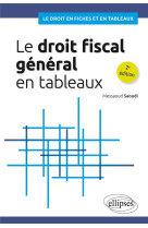 Le droit fiscal general en tableaux