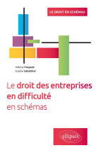 Le droit des entreprises en difficulte en schemas