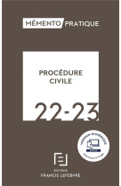 Procédure civile 2022-2023