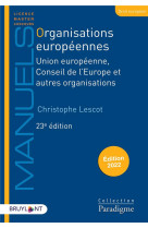 Organisations europeennes