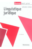 Linguistique juridique - 3eme edition