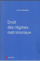 Droit des regimes matrimoniaux