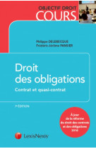 Droit des obligations contrat et quasi-contrat