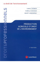 Production agricole et droit de l environnement
