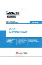 Droit administratif - l2 - 3 copies reelles d'etudiants annotees et corrigees - 9 dissertations, 12
