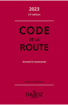 Code de la route 2023 23ed - annote & commente