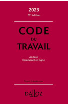 Code du travail 2023 87ed - annote, commente en ligne